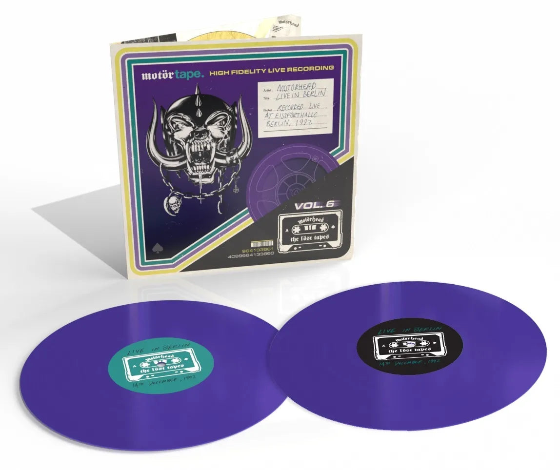 Motorhead The Lost Tapes Vol 6 Live In Berlin RSD 2025 - LP Morado