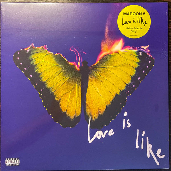 Maroon 5 – Love Is Like - LP Amarillo