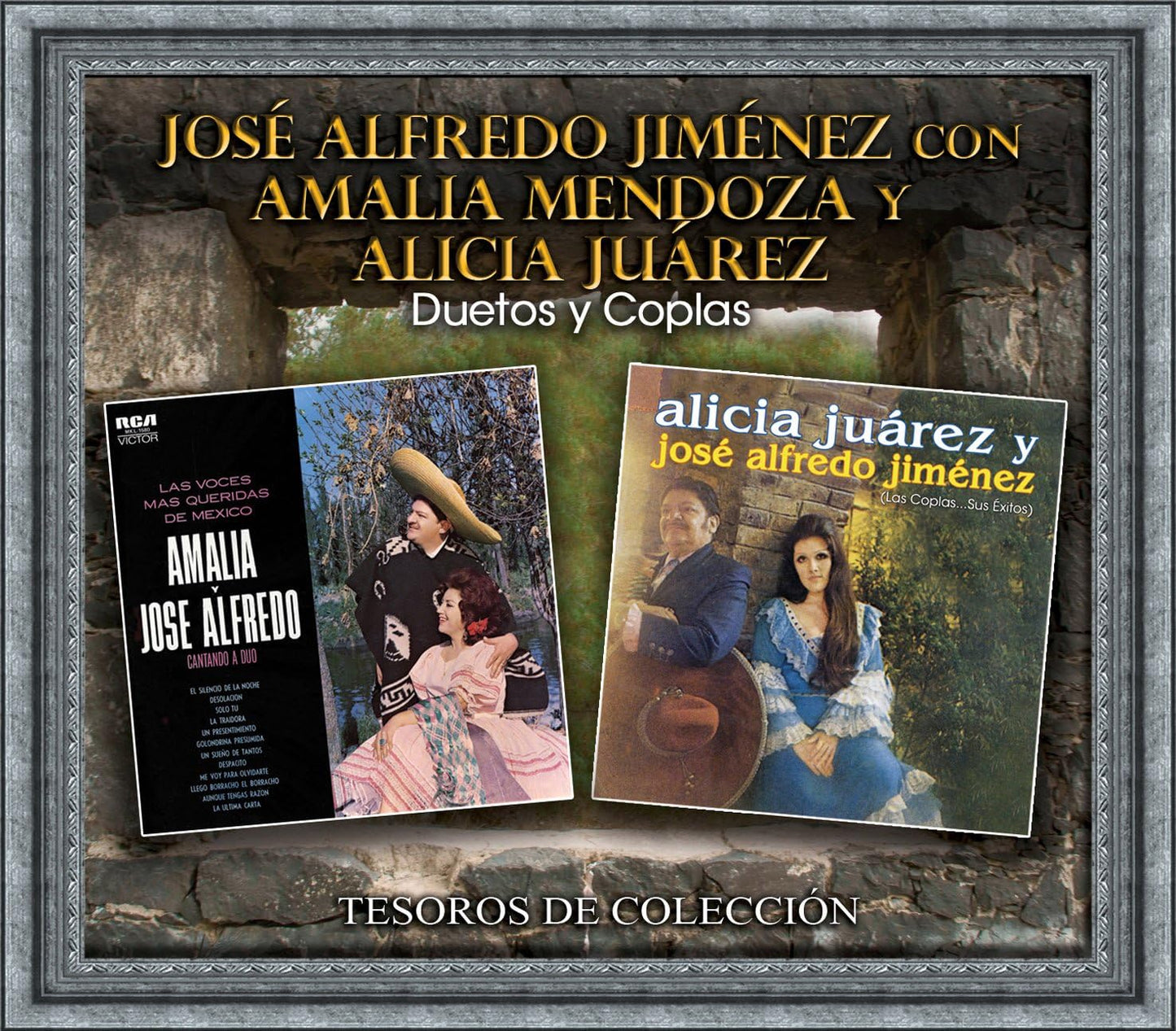 Jose Alfredo Jimenez - Tesoros de Colección (Duetos y Coplas) - CD