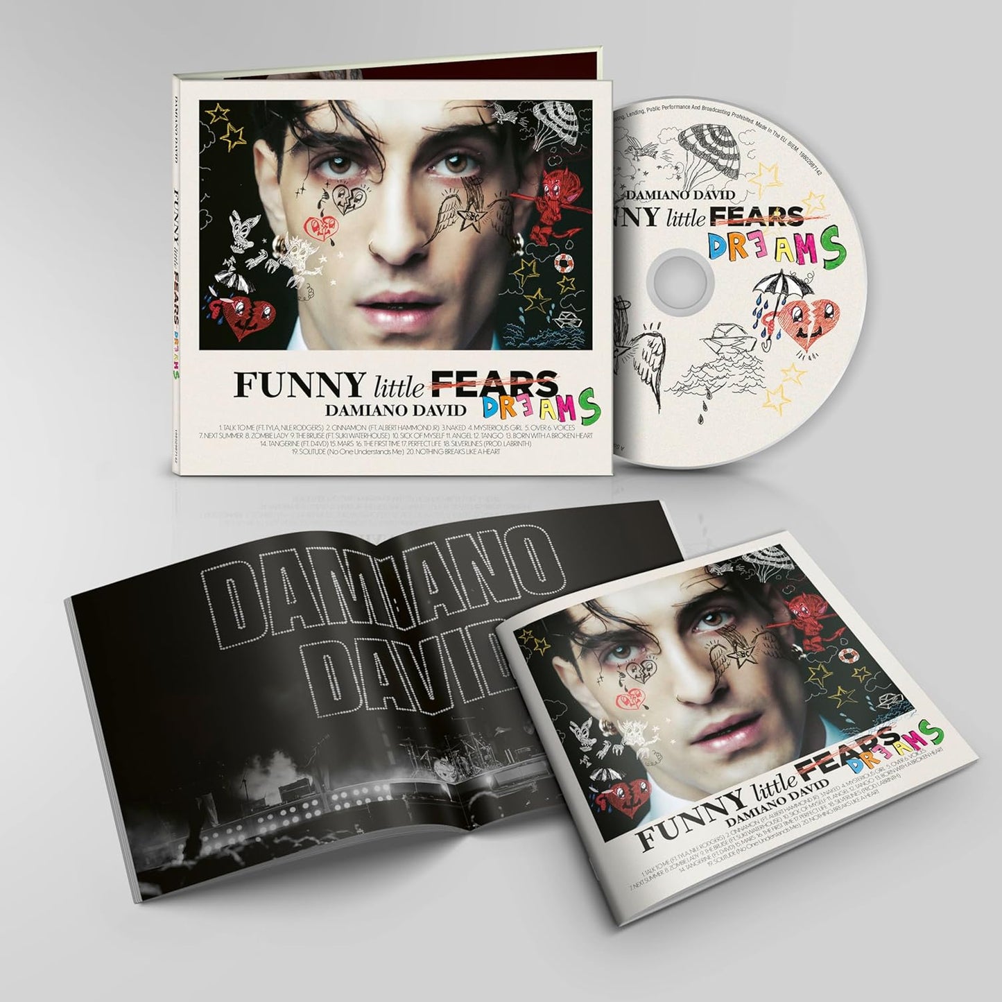 Damiano David - Little Fears Dreams - CD