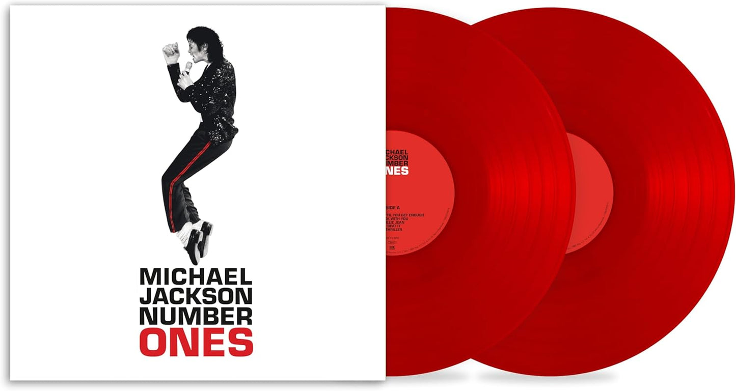 Michael Jackson – Number Ones - LP Rojo