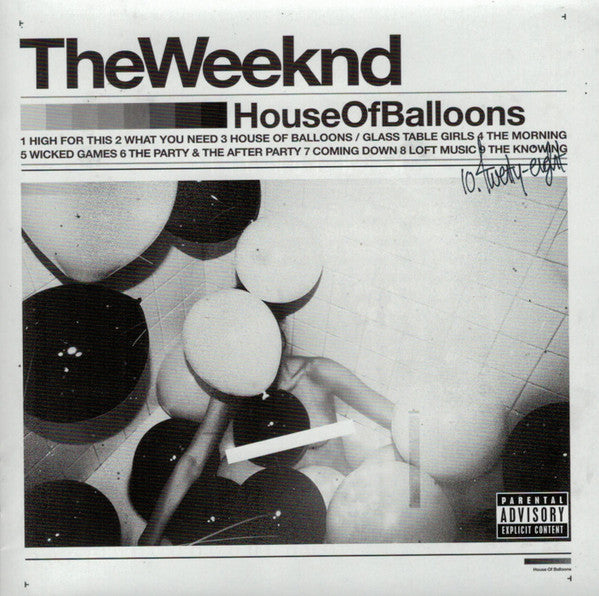 The Weeknd – House Of Balloons - CD