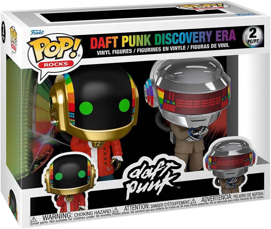 Funko Pop! Rocks: Daft Punk - Discovery Era, 2-Pack - Funko Pop