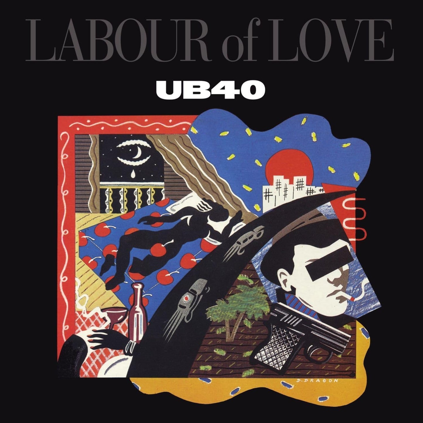 UB40 - Labour Of Love - LP Azul