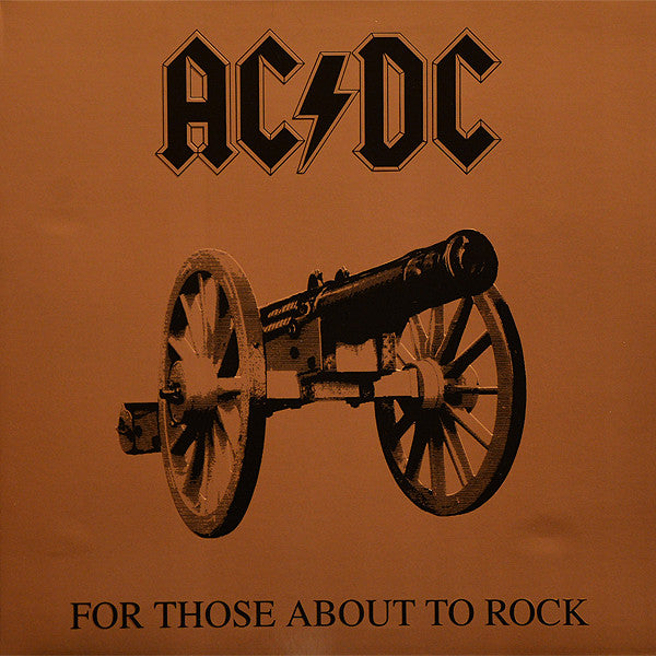 AC/DC – For Those About To Rock We Salute You - LP