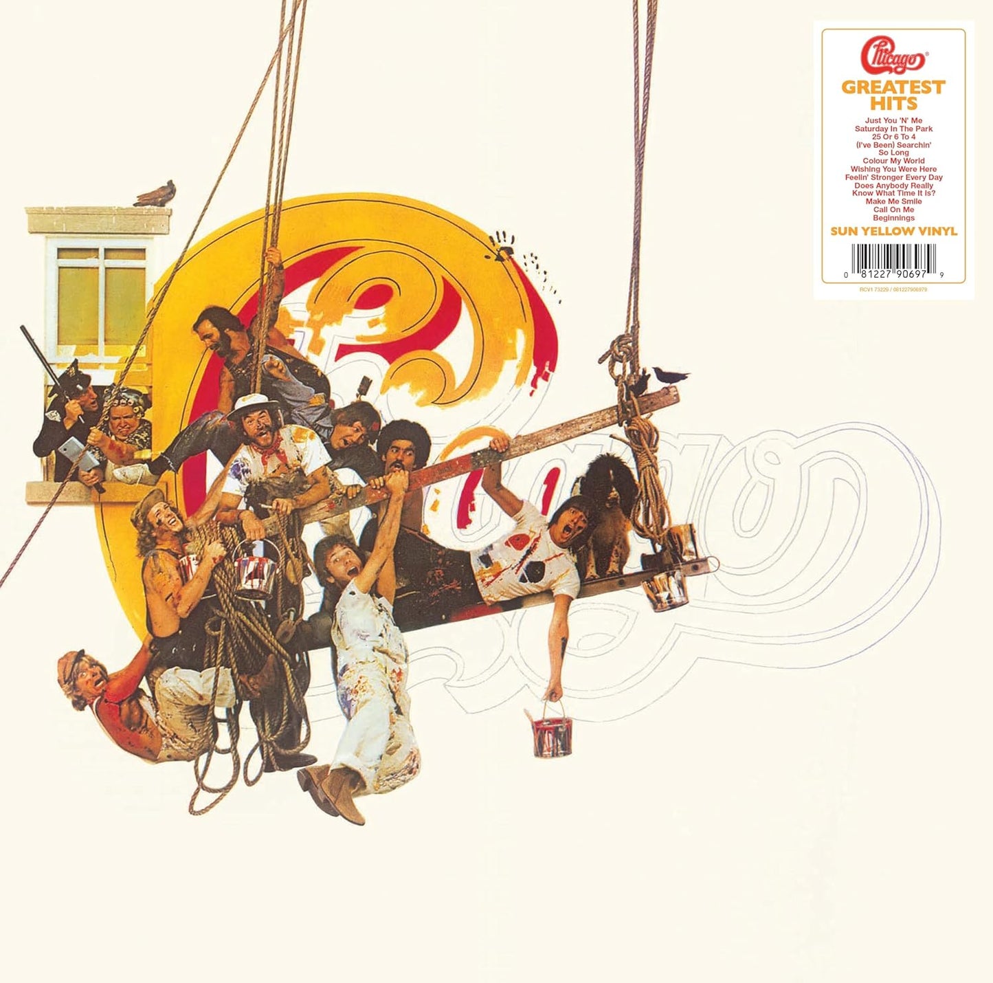 Chicago – Chicago IX Chicago's Greatest Hits '69-'74 LP Yellow