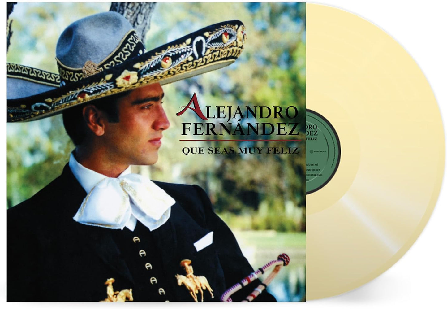 Alejandro Fernandez - Que Seas Muy Feliz - Lp Transparente