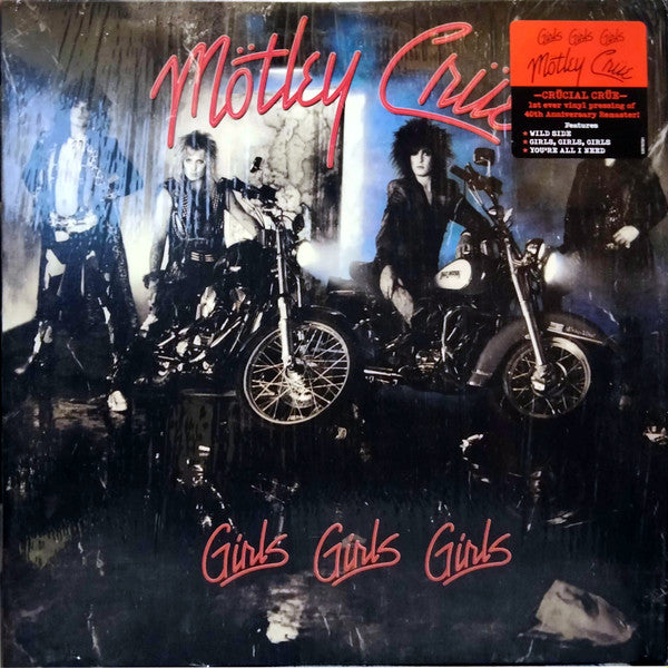 Mötley Crüe – Girls, Girls, Girls - LP