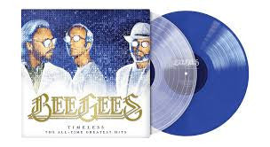 Bee Gees – Timeless (The All-Time Greatest Hits) - LP Azul y Blanco
