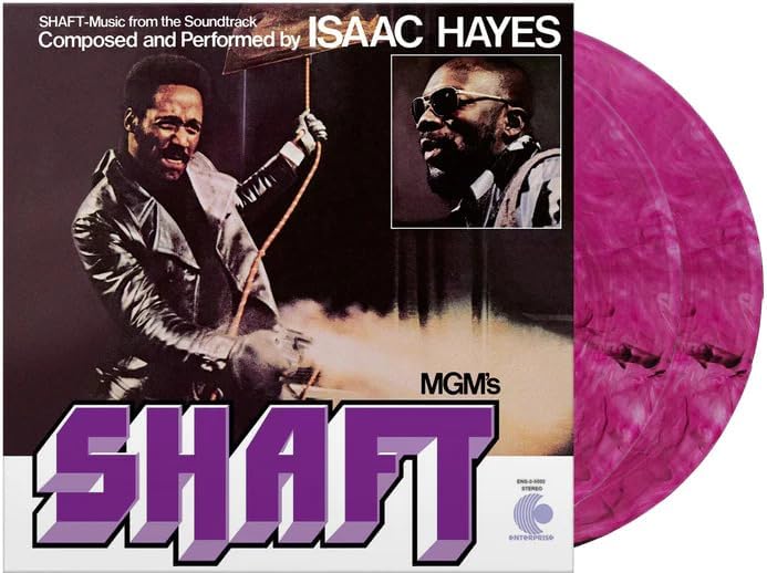 Isaac Hayes – Shaft - LP Purple Smoke