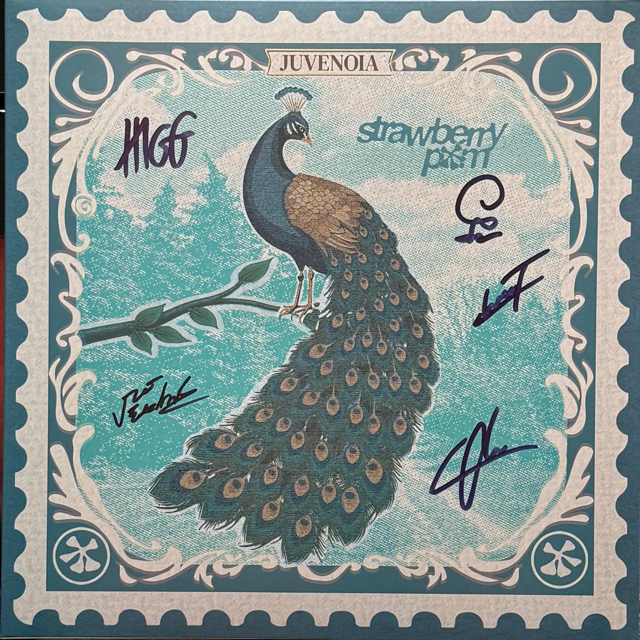 Strawberry Pom - Juvenoia - LP Verde Firmado