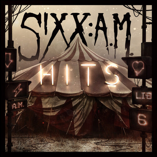 Sixx Am - Hits - LP Translucent Red with Black Smoke