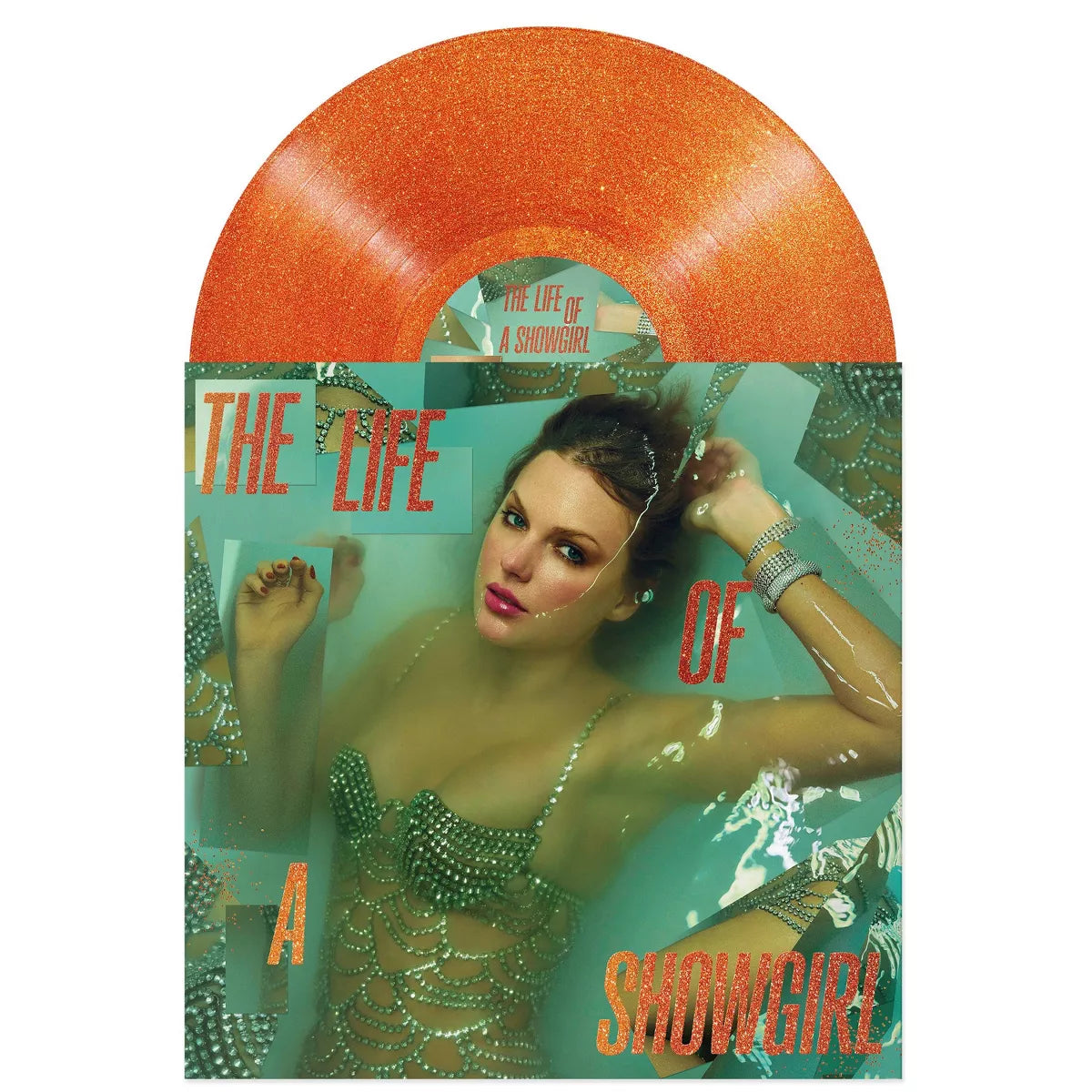 Taylor Swift - The Life of a Showgirl - LP Naranja