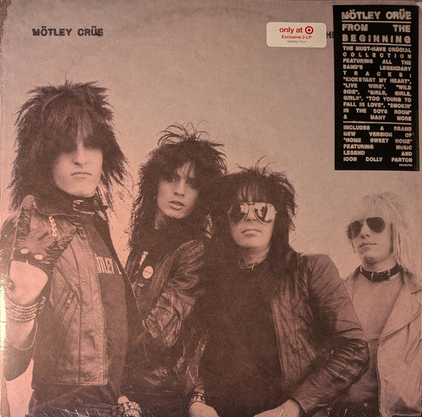 Mötley Crüe – From The Beginning - LP Negro Translucido Splatter