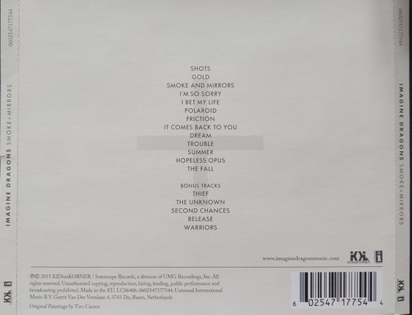 Imagine Dragons – Smoke + Mirrors - CD