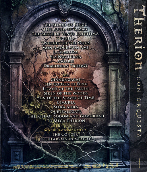 Therion – Con Orquesta - CD+DVD