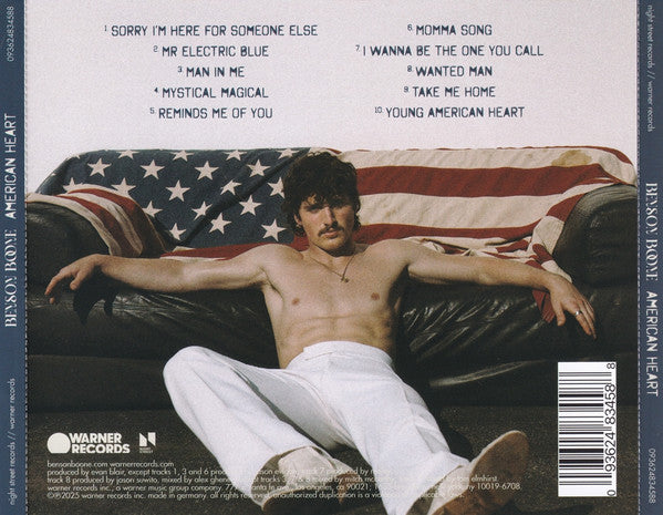 Benson Boone – American Heart - CD