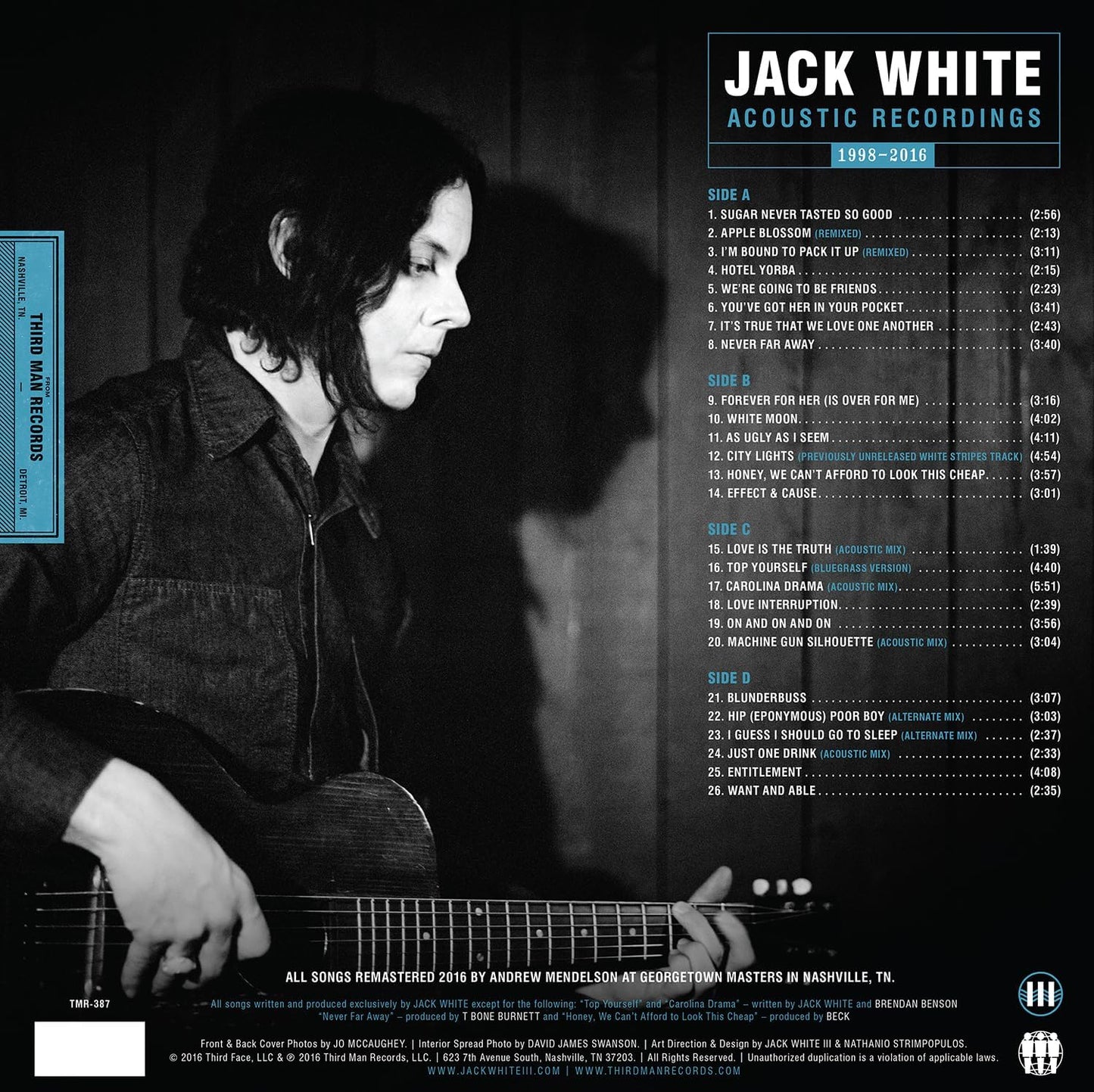 Jack White – Acoustic Recordings 1998-2016 LP