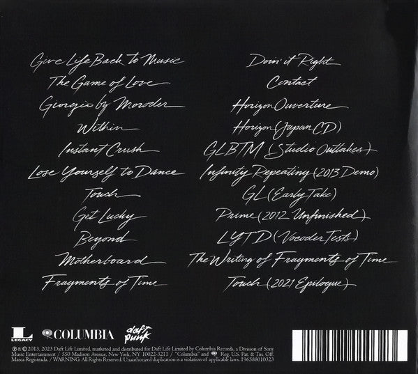 Daft Punk – Random Access Memories (10th Anniversary Edition) - CD