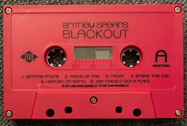 Britney Spears – Blackout - Cassete Rojo