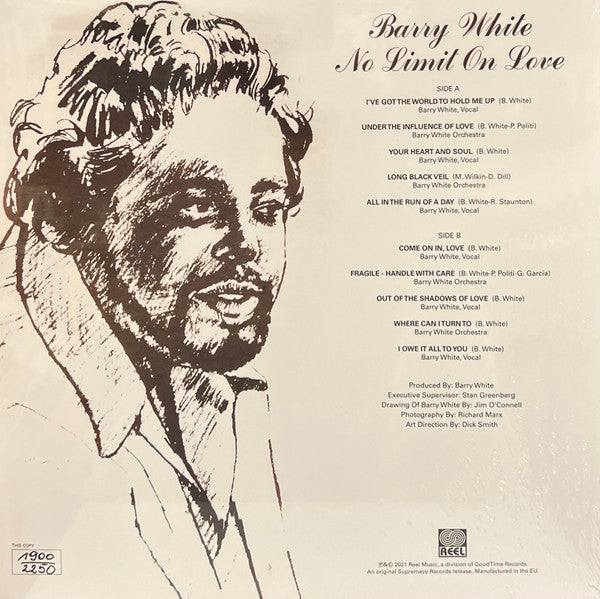 Barry White – No Limit On Love - LP