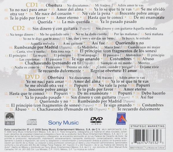 Juan Gabriel – Lo Mejor De Juan Gabriel En Bellas Artes - CD+DVD