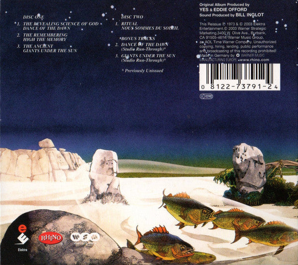 Yes – Tales From Topographic Oceans - CD