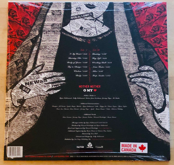 Mother Mother – O My Heart - LP