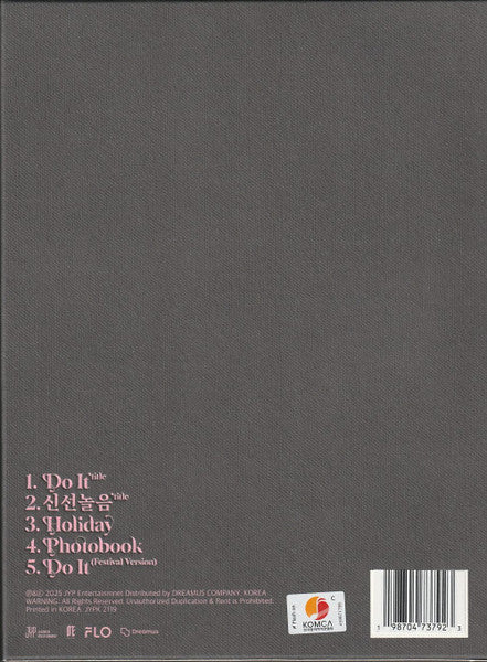 Stray Kids - SKZ IT TAPE DO IT DO VER - CD