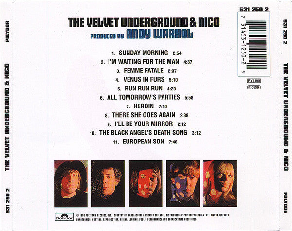 The Velvet Underground & Nico – The Velvet Underground & Nico - CD