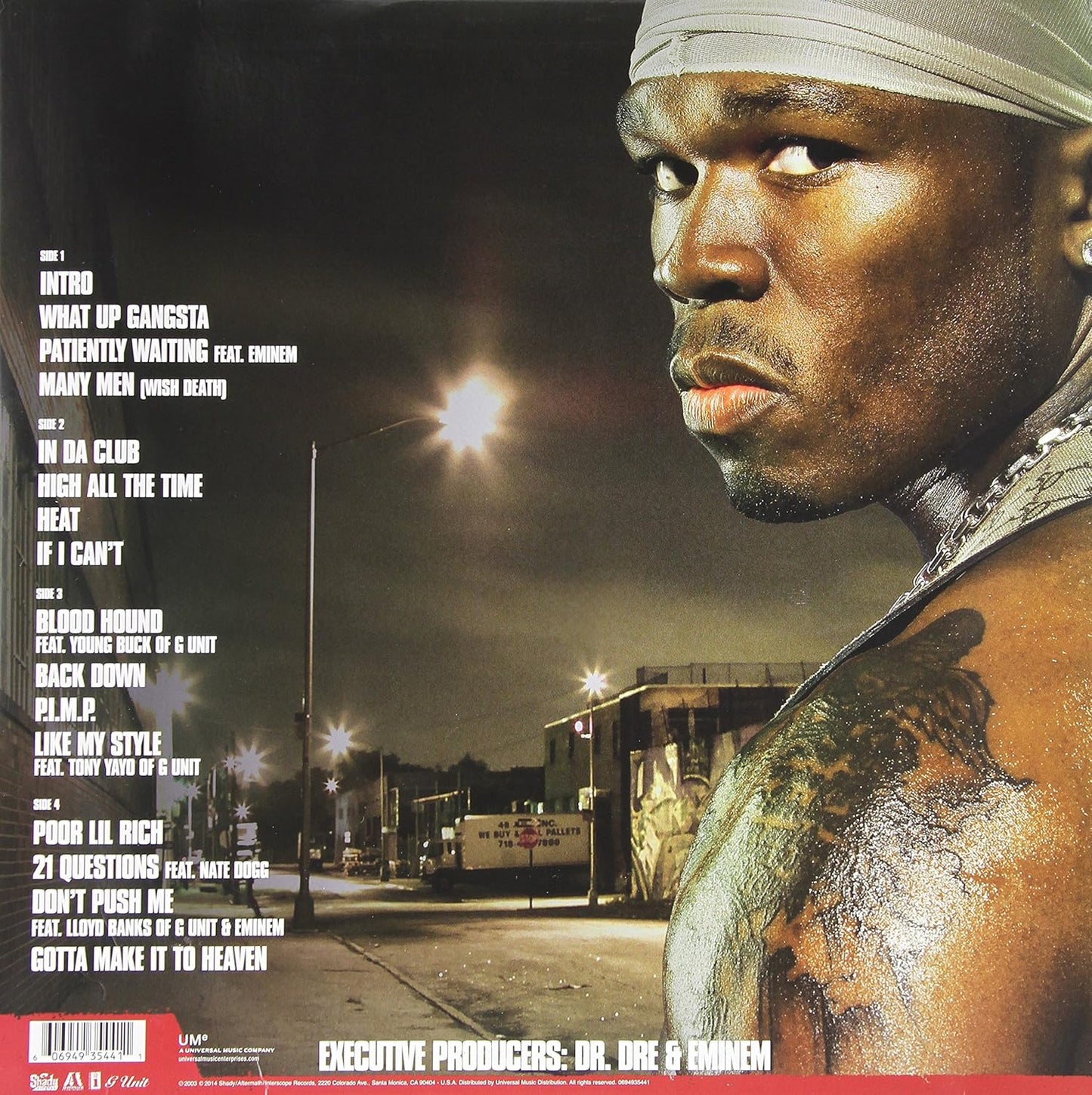 50 Cent – Get Rich Or Die Tryin' - LP