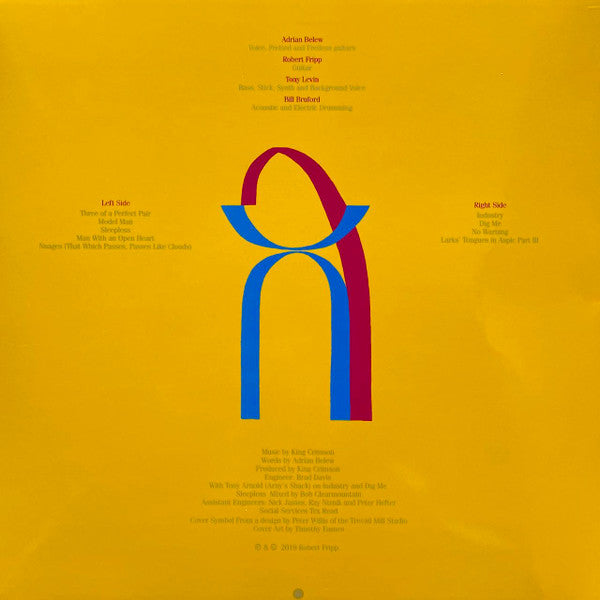 King Crimson – Three Of A Perfect Pair - LP