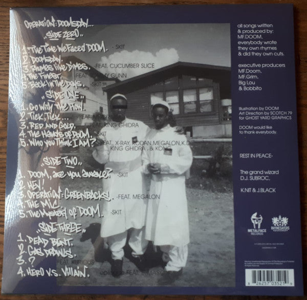 MF Doom – Operation: Doomsday - LP