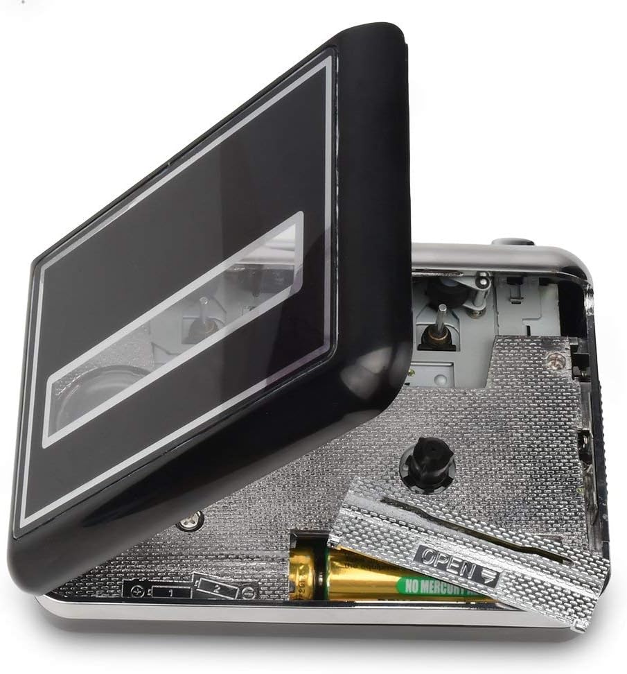 DIGITNOW USB Convertidor y Reproductor de Cinta casetes,Convertir Audio Cassette a MP3 Digital,para Grabar Cassette a mp3 en Windows o Mac