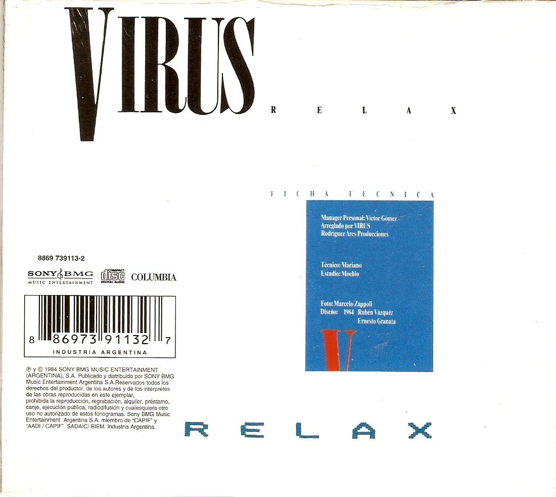 Virus - Relax - CD