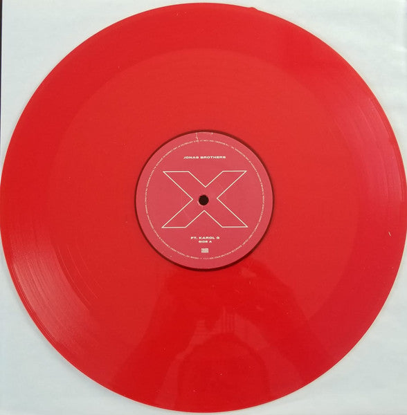 Jonas Brothers Ft. Karol G – X - LP Rojo