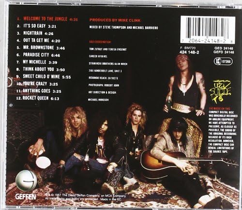 Guns N Roses - Appetite for Destruction CD
