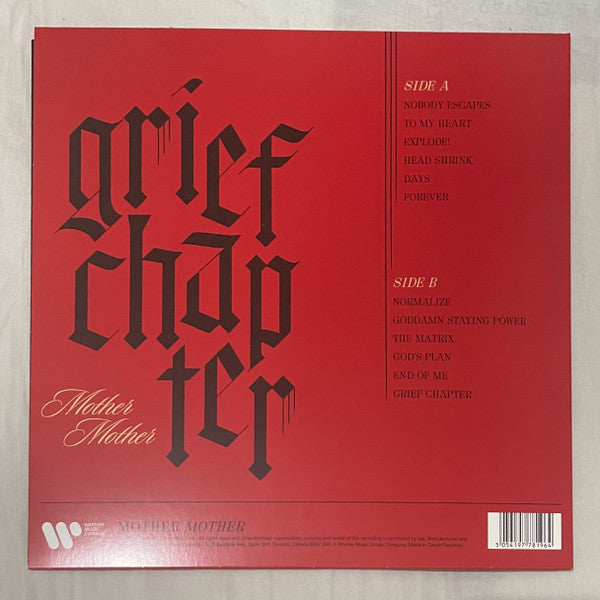 Mother Mother – Grief Chapter - LP