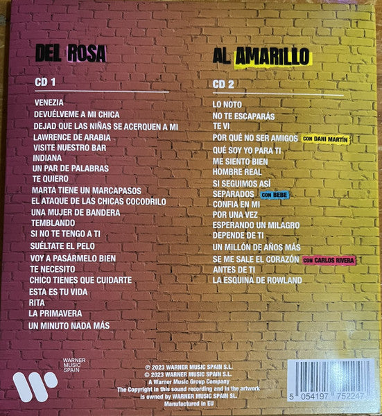 Hombres G – Del Rosa Al Amarillo - CD