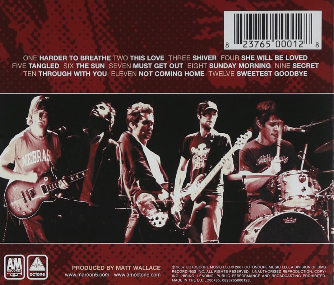 Maroon 5 – Songs About Jane CD