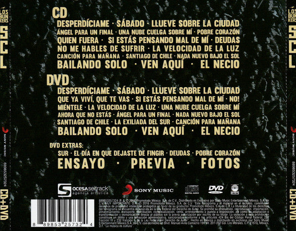 Los Bunkers – SCL - CD+DVD