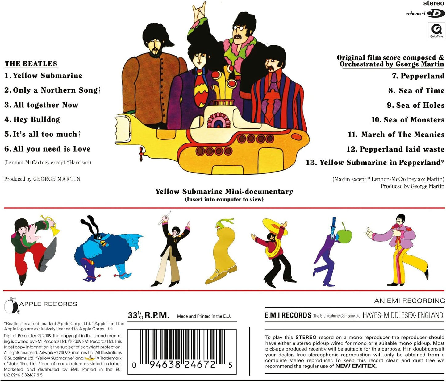 The Beatles – Yellow Submarine CD