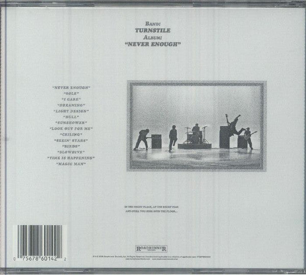 Turnstile – Never Enough - CD