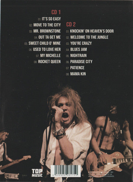 Guns N' Roses – Live In Pasadena 1987 - CD