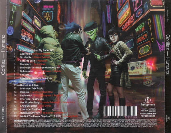 Gorillaz - Humanz - CD