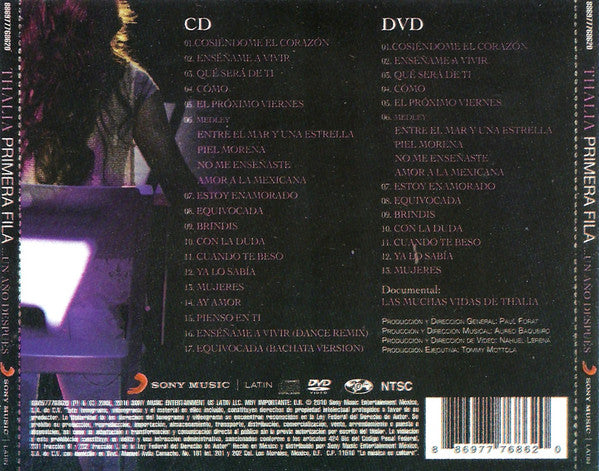 Thalia – Primera Fila... Un Año Despues - CD+DVD