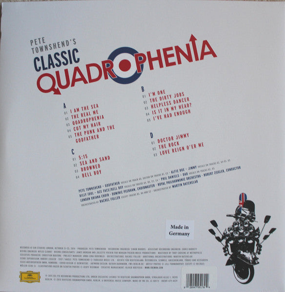 Pete Towshend - Classic Quadrophenia - LP