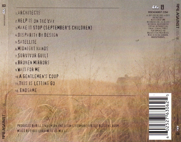 Rise Against – Endgame - CD