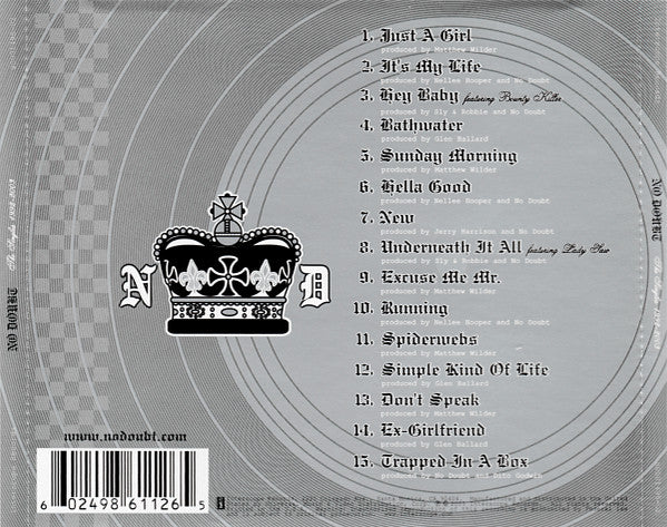No Doubt – The Singles 1992 - 2003 - CD