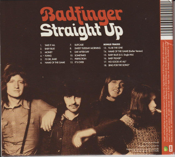 Badfinger – Straight Up - CD